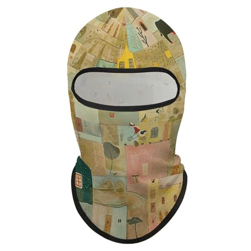 Balaclava para hombres máscara de esquí para mujeres diseño de línea delgada máscara facial completa cubierta para ciclismo miniatura 7