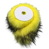 Nastro in Pelliccia Sintetic, 7 * 100CM Soffice Nastro Natalizio di Pelliccia Striscia di Nastro Pelliccia Artificiale Patch di Peluche per Albero Natale Decorazioni, Halloween