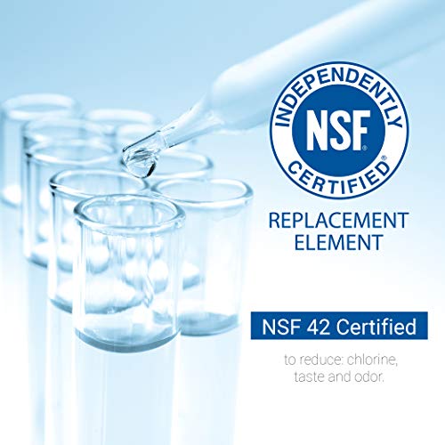 Ecoaqua Eff-6005A Replacement For Lg® Lt500P®, 5231Ja2002A, Adq72910901, Kenmore Gen11042Fr-08, 9890, 46-9890 Refrigerator Water Filter, 3 Pack #TOP1