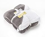 SUPER SOFT- Luxurious material is ultra soft to touch and is wrinkle free. Warm fluffy and cosy, it is perfect to curl up with for superior comfort and warmth