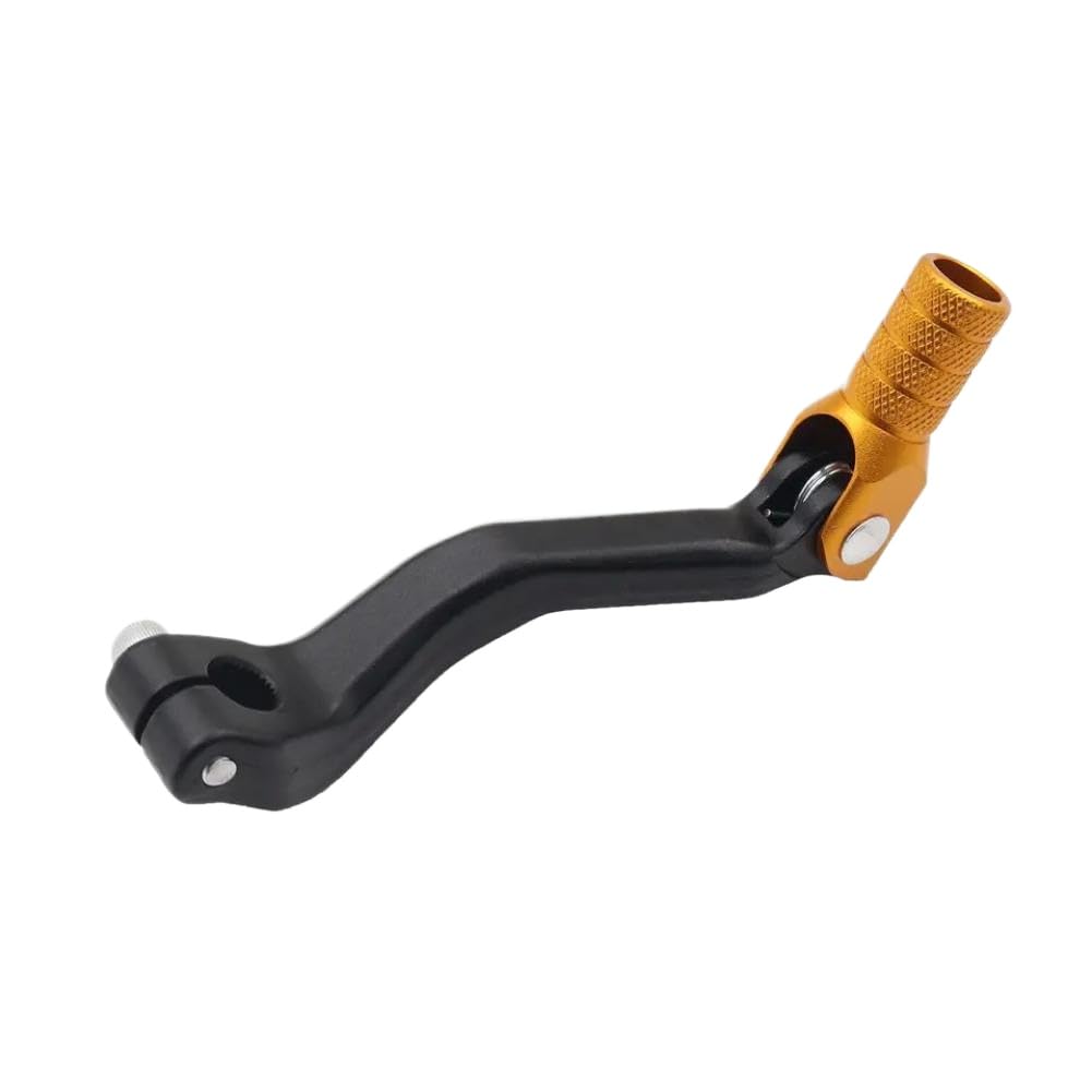 Ttqxdmsga Black Yellow Cnc Aluminum Folding Gear Shift Lever Compatible With Apollo Bosuer Kayo T2 T4 T6 K4 K6 Cb Engine 250Cc 300Cc 450Cc(Black Yellow)