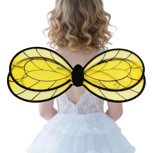Alas De Cosplay De – Disfraz De De Fantasía, Accesorio De | Gasa Suave, Diseño Duradero De 60x25cm, Mascarada De Halloween, Carnaval, Sesión De Fotos, Temática Familiar, Acces