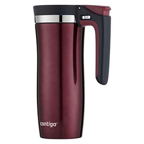 Comparison: Best Contigo Ceramic 8 Contigo Handled AUTOSEAL Stainless Steel Travel Mug with Easy-Clean Lid 16oz.
