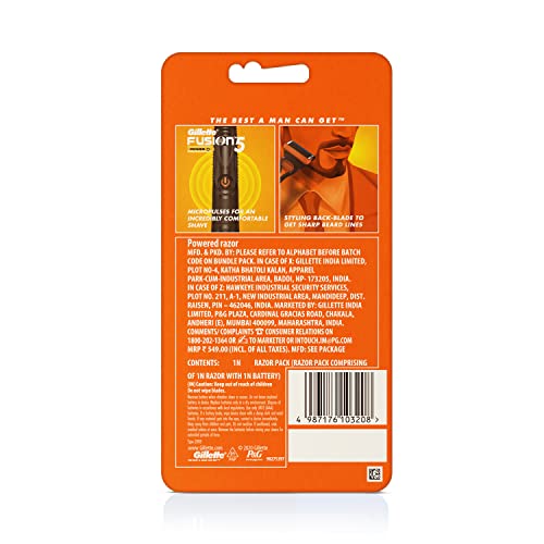 Gillette Fusion Power rasoio con la batteria