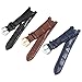ROUHO 25mm Correa de Reloj Piel Genuina Pulsera Muesca Recambio Hombre Mujer para Patek Philippe Nautilus 5711 5712G-Azul + Oro Rosa Hebilla Imagen de ROUHO 25mm Correa de Reloj Piel Genuina Pulsera Muesca Recambio Hombre Mujer para Patek Philippe Nautilus 5711 5712G-Azul + Oro Rosa Hebilla
