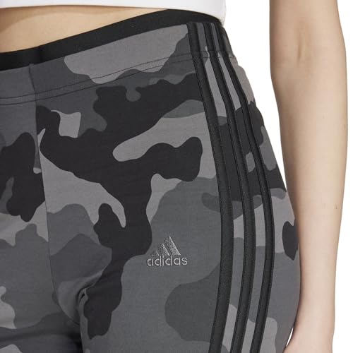 adidas Women's Plus Size Essentials 3-Stripes Camouflage Printed 7/8 Length Leggings4