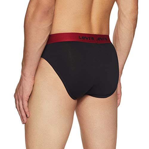 Image of Levi's Men Cotton 019 Classic Brief with Contoured Double Pouch, Tag Free Comfort & Smartskin Technology (Pack of 2)