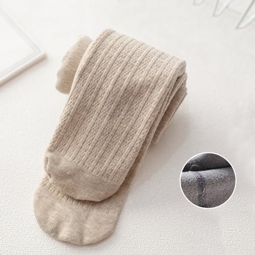 Fleece Lined Leggings Girls Kids Toddler Fall Winter Ballet Dance Tights Knit Solid Footed Pantyhose Warm Stockings2