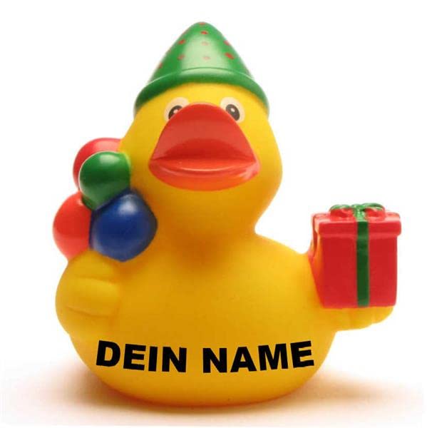 Bath Duck - Personalised (Birthday Duck) — image 1