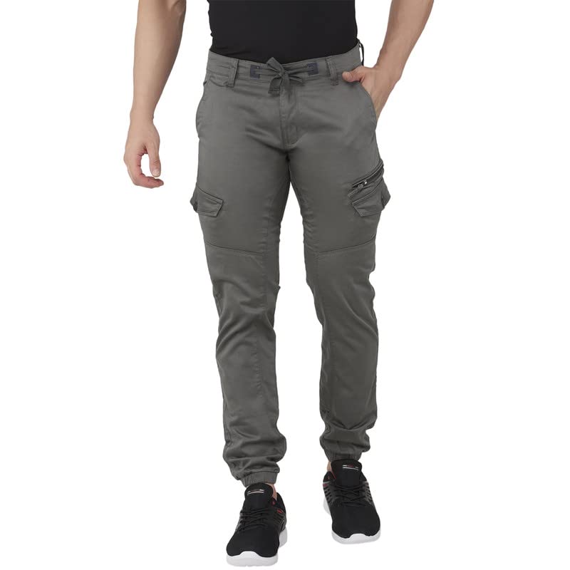 beevee Mens Fixed Waist Cargo Jogger Pant with Drawstring.-picture-33