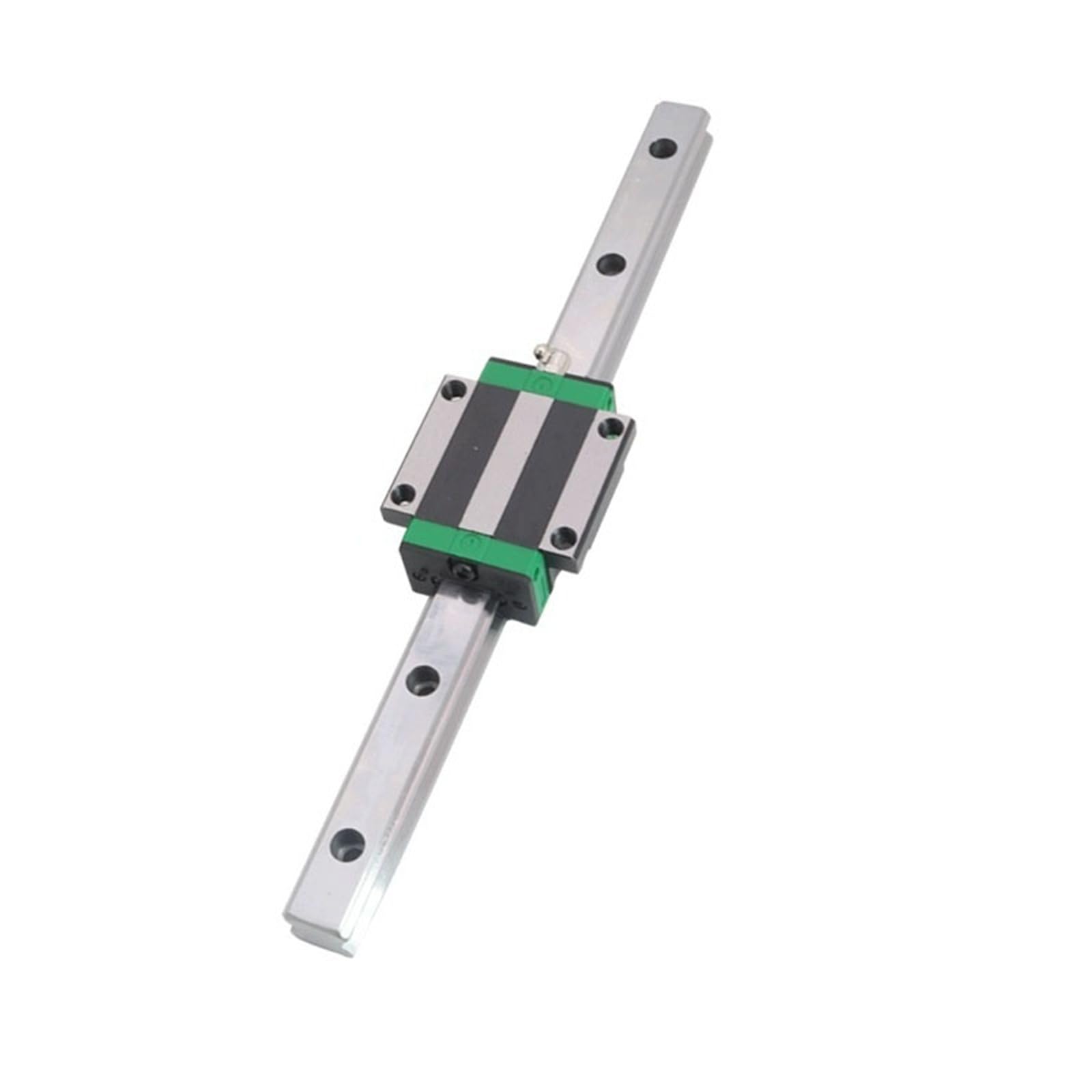GTPBAO Rail de guidage de mouvement linéaire HGR30, 2 jeux de rails de guidage linéaire avec blocs coulissants HGW30CC for Machine CNC, anti-poussière rail de chargement(650mm 25.59" long)