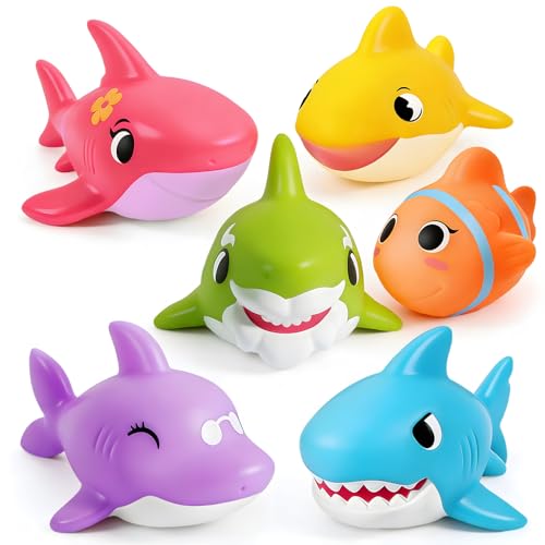 Hely Cancy Bath Toys for Kids - No Hole Baby Toys for 1 Year Old Infant Boys Girls, Shower Water Pool Toys