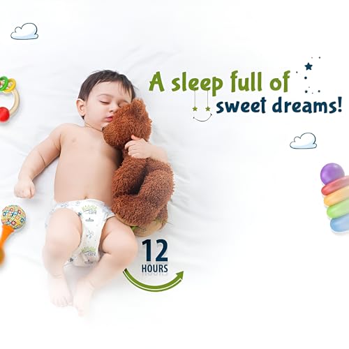 Image of Dry Comfort Baby Diaper Pants Advanced Soft |Extra Large (XL) | 12-18 Kg |Pack of 2 |52 Pieces| Up to 12 Hours Protection, Prevents Leakage, Wetness Indicator