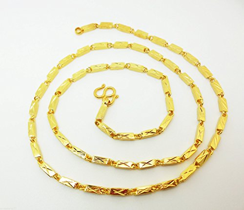 23k 24k Thai Yellow Gold GP Filled Necklace 23 Gram 24 INCH Jewellery Jewellery2