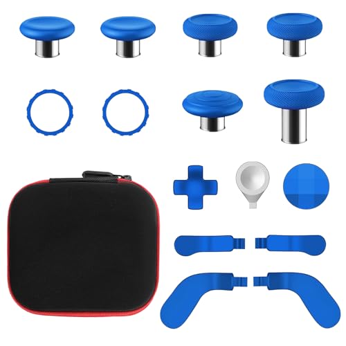 Elite Series 2 - Accesorios de mando, palancas de metal para Xbox Elite Wireless Controller Series 2, incluye 6 joysticks de intercambio, 4 palas, 2 almohadillas D, 1 herramienta de ajuste, 2 anillos