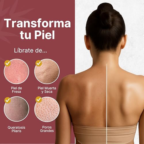 BICTIVE® Kit de 2 Guantes Exfoliantes Corporales de Fibras Naturales. Para Eliminar Piel Muerta y Tener Piel Suave y Luminosa. Manopla Exfoliante, Guantes de Crin para la Ducha. Suave e Intenso - imagen 4