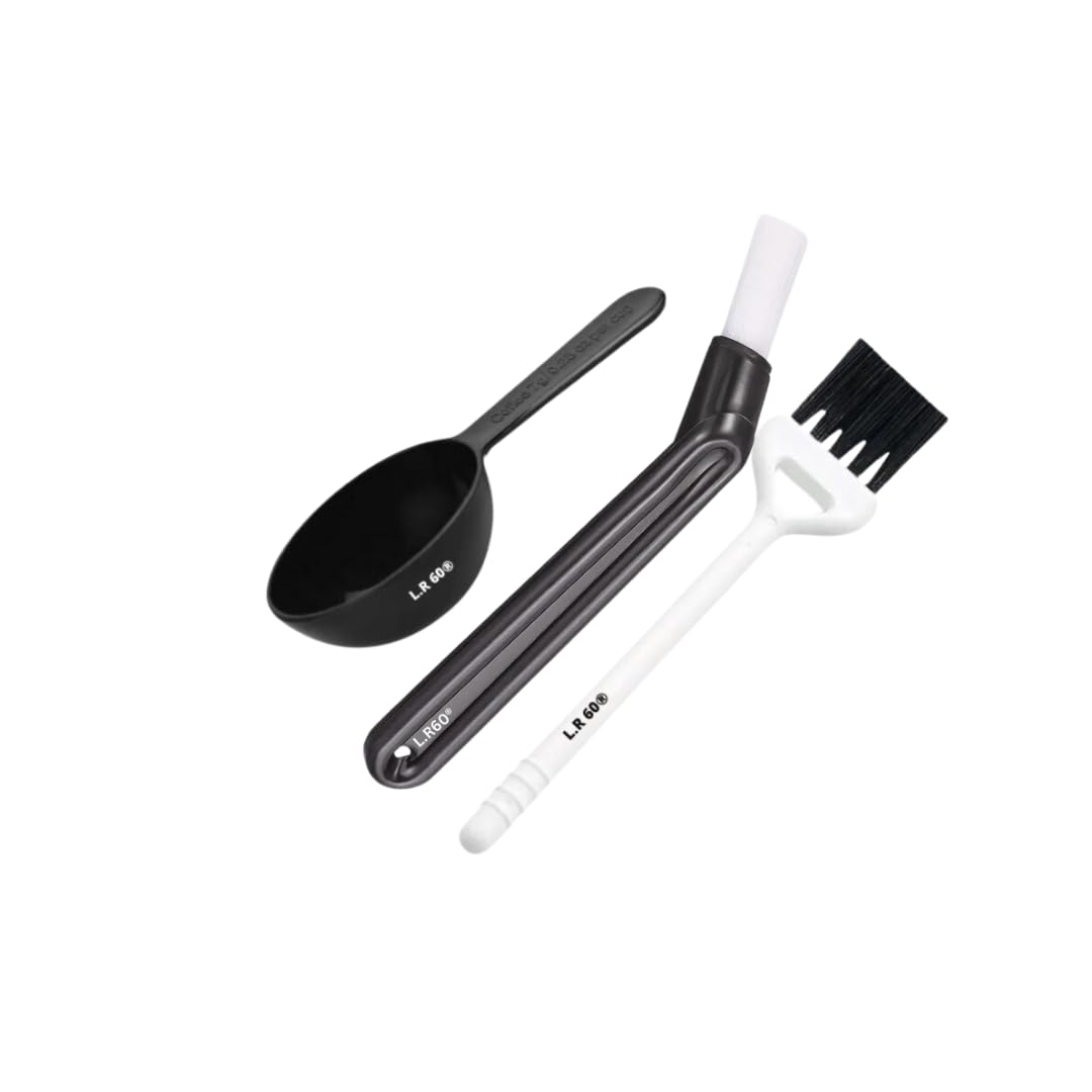 LR60™ coffee machine cleaning brush, coffee Cleaning Brush, Coffee Powder Spoon.