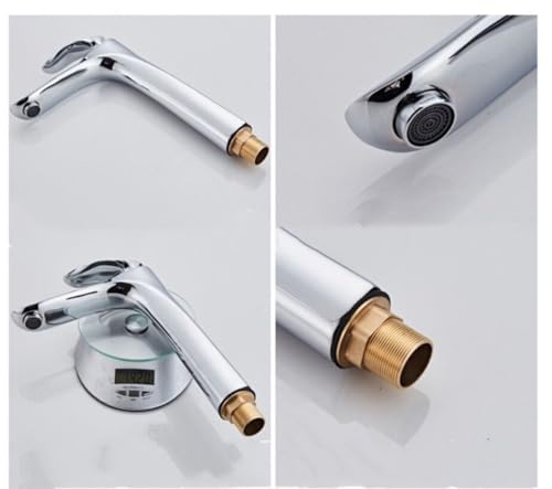 YESOP Torneira Para Banheiro Pia Monocomando Misturador Lavatorio Alto Cromada