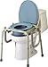 NOVA Medical Drop Arm Commode - Gray
