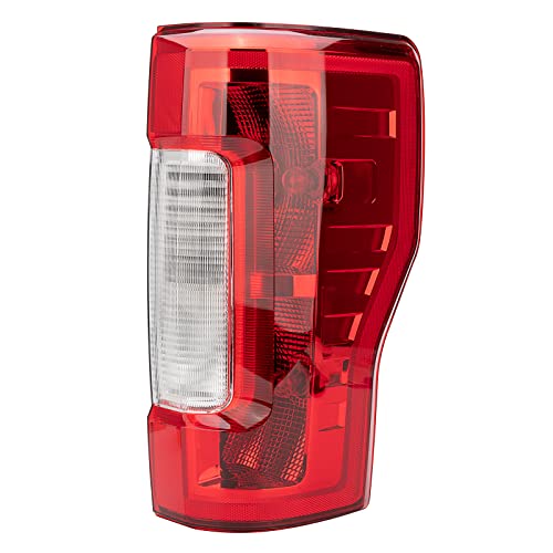 Right Passenger Side Rear Tail Light Assembly Compatible With 2017-2019 Ford F-250 F-350 Super Duty Tail Light Rear Brake Lamps Replacement Taillights (w/o Blind Spot) (w/o LED)