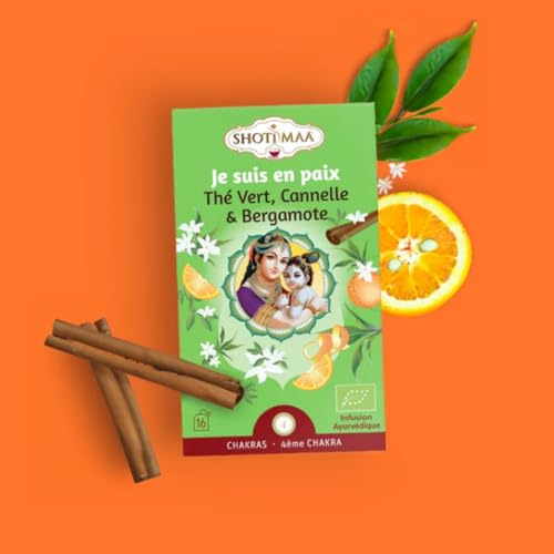 Bio-Kräutertee Morgendliche Infusion Je suis en Paix – Natürliche Energiequellen für Gleichgewicht und Wohlbefinden – Fördert Freude, Hingabe, Selbstwertgefühl und Anerkennung