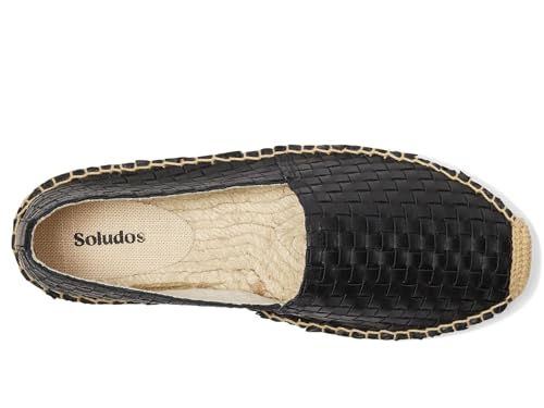 Soludos Women's Woven Leather Original Espadrille Loafer Flat2