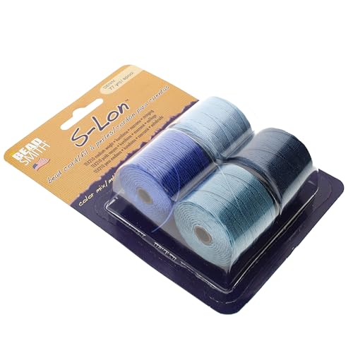 Cordon à perles S-Lon Beadsmith taille 18 coloris denim pour bijoux - 4
