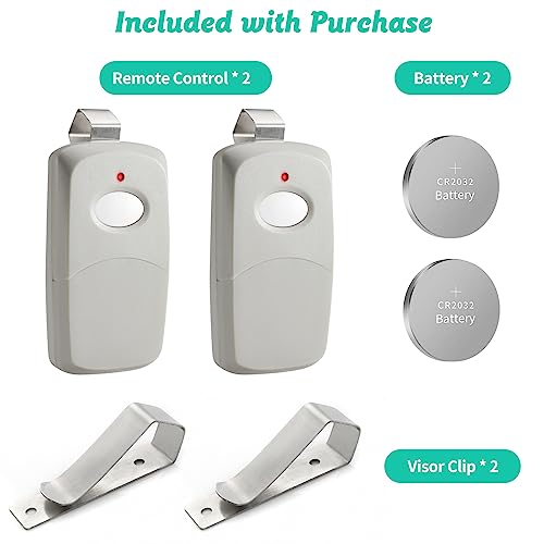 Datonten 2 Replacement For Multicode Linear 3089 Garage Gate Door Opener Remote Transmitter,308911,Mcs308911,10 Dip Switch 300Mhz,Grey thumb #4