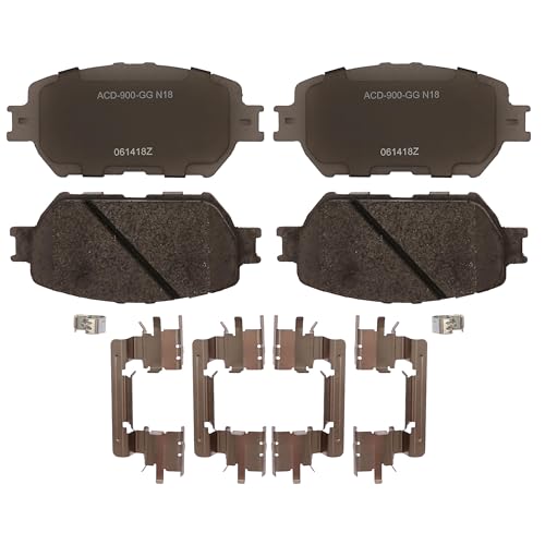 Plaquettes de frein avant ACDelco 14D908CHF1 kit céramique auto