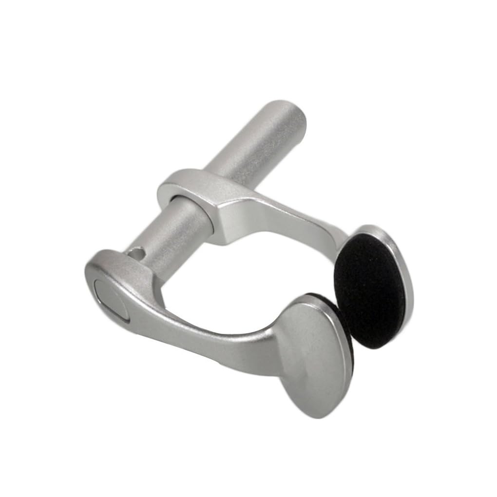 Pinza de nariz para buceo, ayuda de entrenamiento, aleación de aluminio, a prueba de óxido, equipo de esnórquel en río, a prueba de golpes, estilo 2