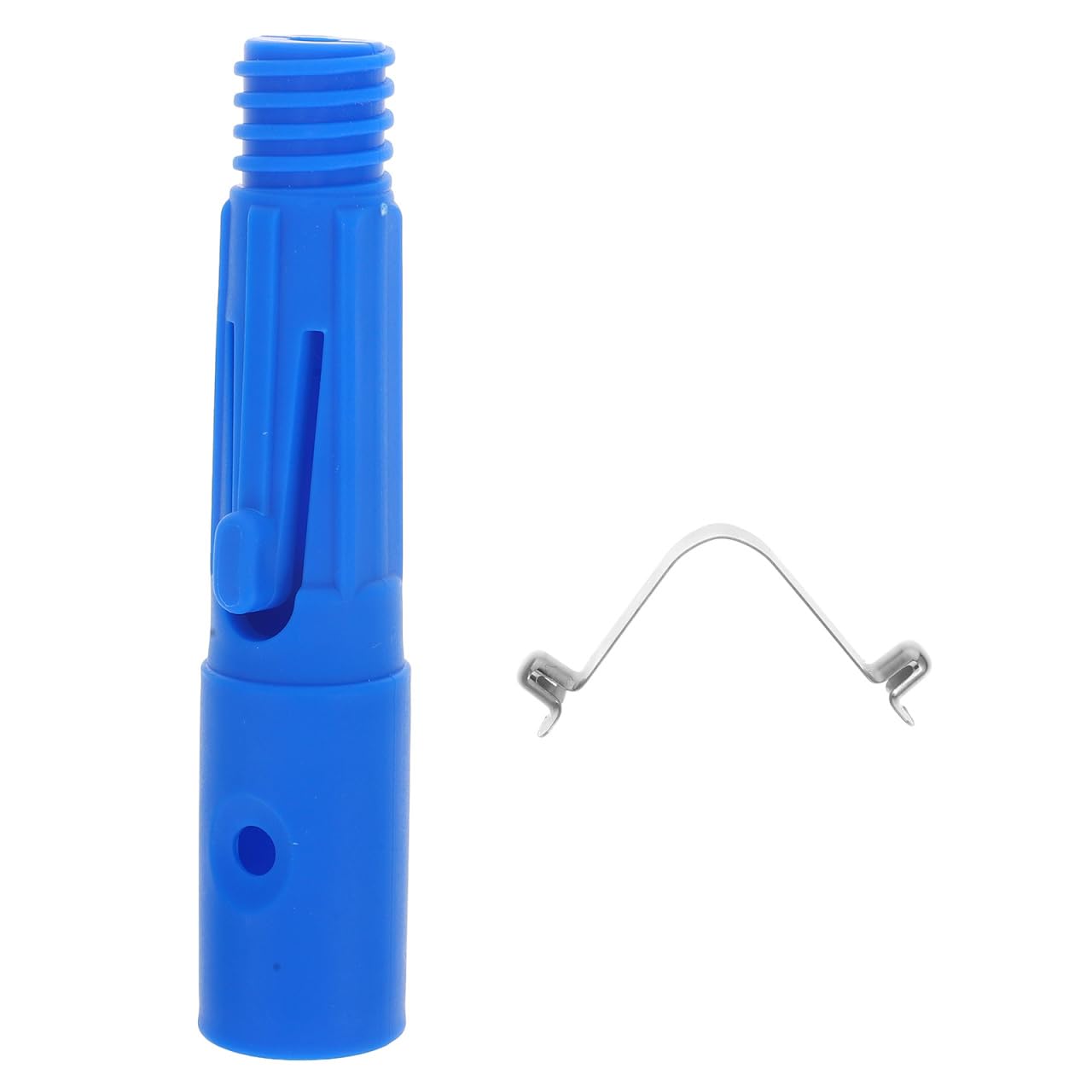 Luxshiny Threaded Mop Handle Replacement Tip Extension Pole Adapter Rod Accessories Ergonomic Durable Aluminum Handle Part for Household Cleaning