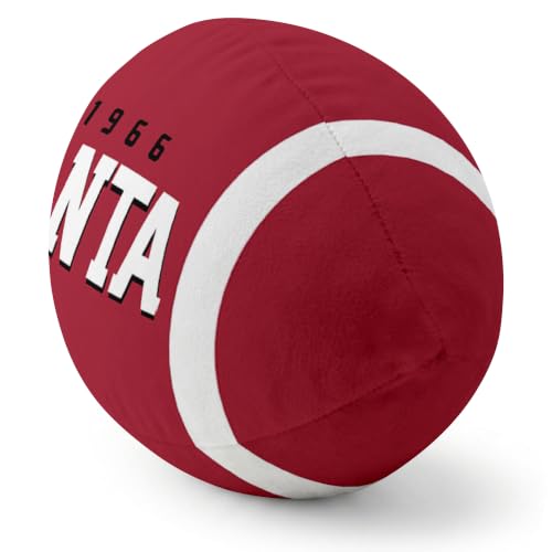 Image of ANTKING Atlanta Throw Pillow 2 Packs Custom Name Number Gifts | Personalized Gift for Youth for Birthday Christmas