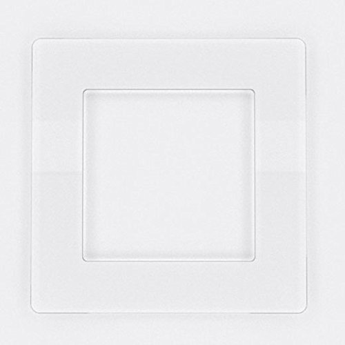 Preisvergleich Produktbild Einzel-Lichtschalter, Steckdose, farbiges Acryl, Abdeckung, große Auswahl an Farben farblos