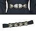 Fcnjsao Handmade Embroidery Waistband Retros Styles Waist Belt Party Accessory Belt for Fashion Enthusiasts