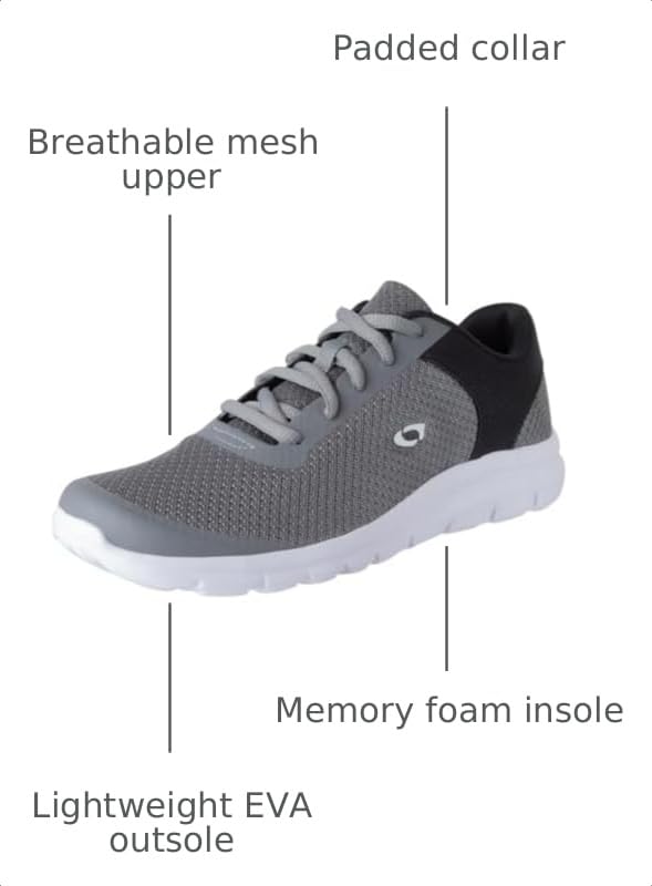 Image of Mens Gusto Crosstrainer Casual Running Sneaker by Payless