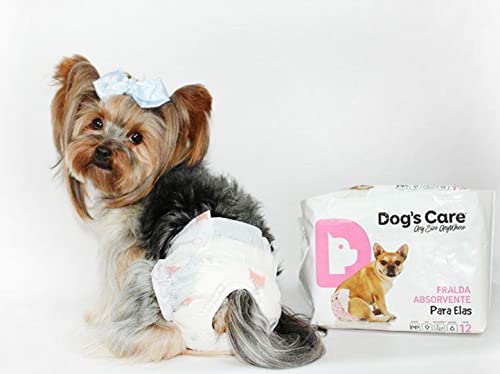 Eco Fralda Absorvente para Fêmeas - M 24 Unidades