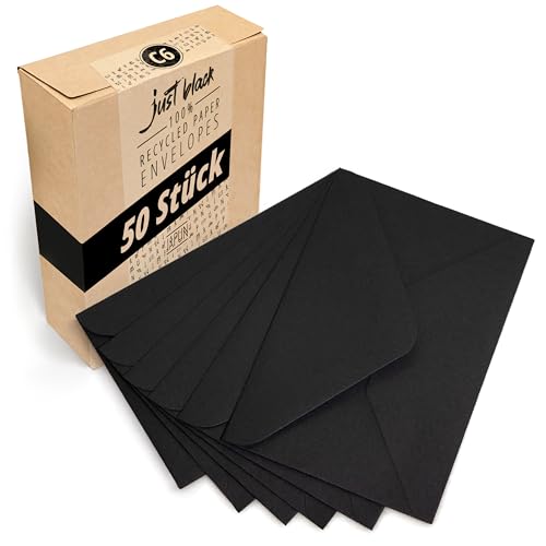 Japun – Briefumschläge (50 Stück) aus Papier, Kuvert,...