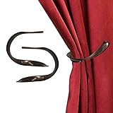 Kowibcl Sujetadores decorativos para cortinas, 2)
