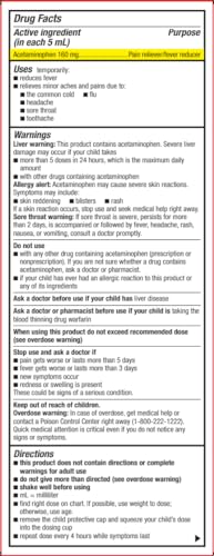 Image of GoodSense Children's Acetaminophen Oral Suspension, 160 mg /5 mL, 8 Fl Oz