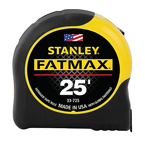 Flexómetros Stanley Fatmax 33-735-25 en pack combinado de resistencia estructural y precisión 4