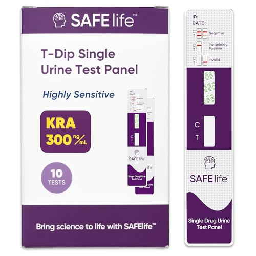 SAFE LIFE Kratom Dip Card Test Kit