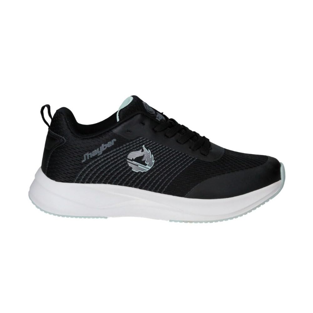 J´HAYBER - J’hayber ZS450983 Zapatillas Deportivas Mujer, Zapatillas Running y Fitness, Ligeras y Transpirables, Suela con Amortiguación, Cómodas para Deporte, Caminar y Uso Diario, Negras para: Mujer