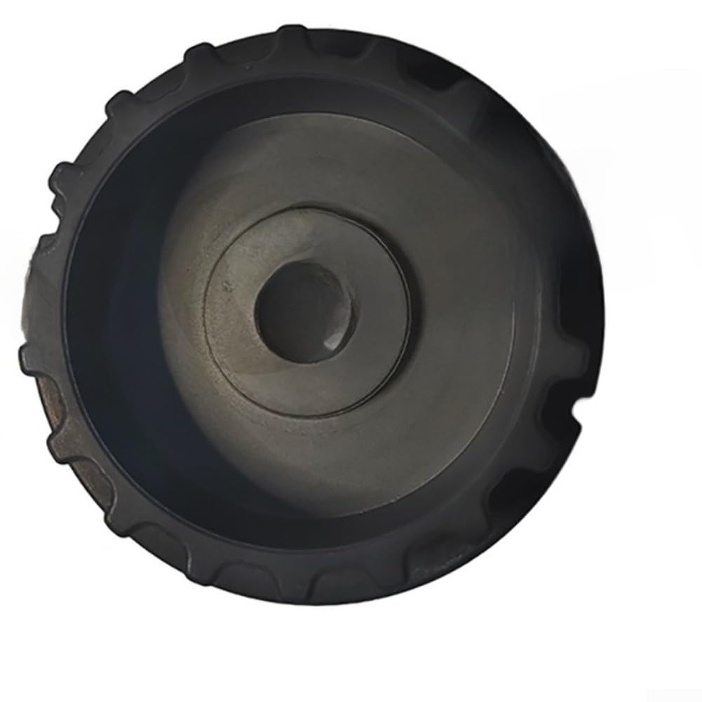 Puleggia del generatore con denti di collegamento per 2 LR2 3.2 V6, LR001981, ingranaggio alternatore in metallo con denti di azionamento del generatore, componente di accensione nero