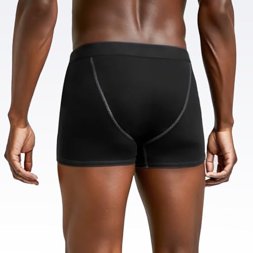 Men's Cotton Underwear Pack (3 Pack), Boxer Trunks Pack for Men4