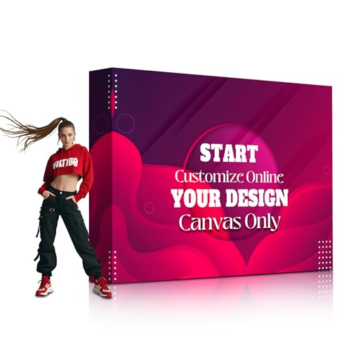 Custom Trade Show Display Pop Up Banner, Tension Fabric Backdrop for Trade Show Booth, Wedding & Event (10x7.5Ft Only Banner)