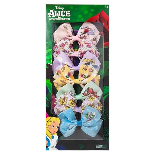 Disney Alice in Wonderland hair clips
