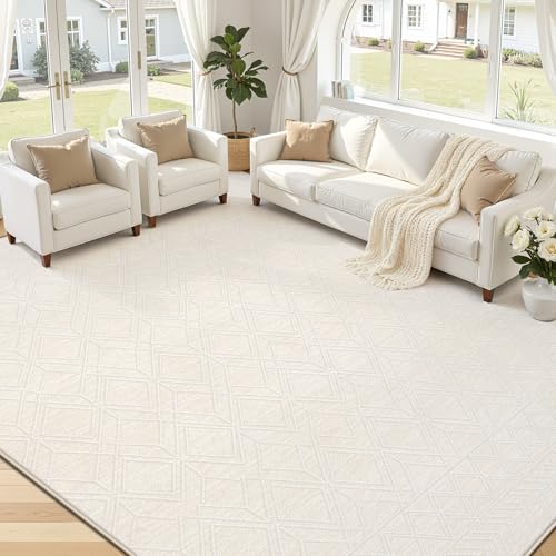 Geometric Moroccan Farmhouse Printed Area Rug