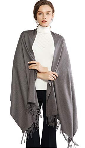 RIIQIICHY Sciarpa Grigio Donna Pashmina Scialle...