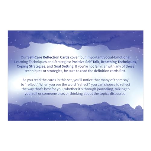 Image of Really Good Stuff Self Care Reflection Cards-Mindful Thinking