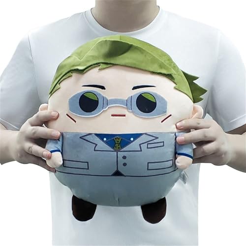 Image of AMNPOLEN Anime Plush Doll Figures Gojo Satoru /Yuji Itadori Plushie Stuffed Toys Keychain Cosplay Props Gift For Fans (Nanami Kento,22Cm /8.66Inch)